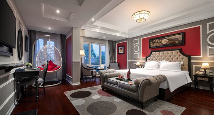 Không gian nghệ thuật tại Acoustic Hotel & Spa