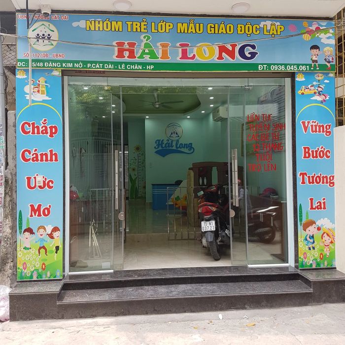 Hình ảnh không gian học tập hiện đại tại Mầm Non Hải Long