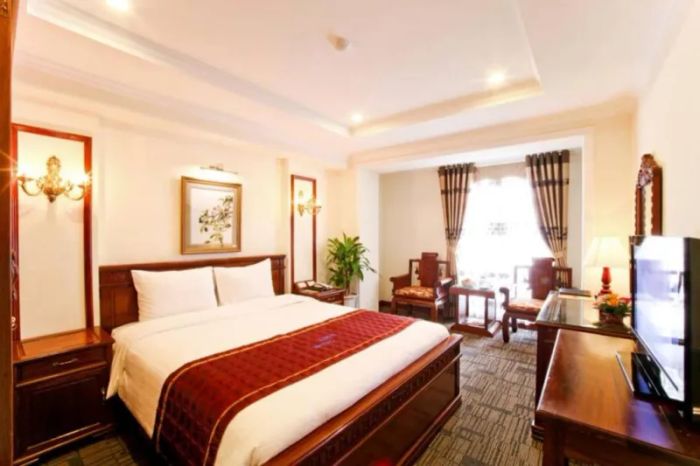 Hình ảnh sang trọng của Khách sạn Eden Hà Nội