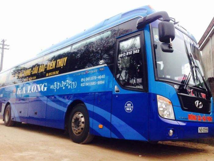 Hình ảnh đội xe giường nằm tiện nghi của Ka Long