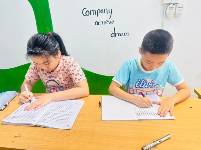 Không gian học tập đầy cảm hứng tại Trung tâm Minh Anh Thư