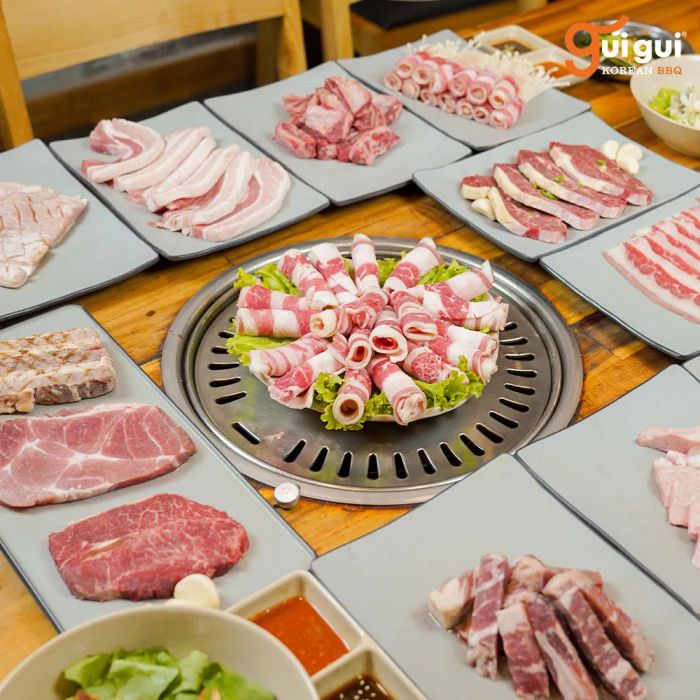 Không gian ấm cúng tại Gui Gui BBQ