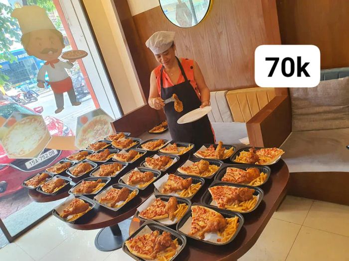 Không gian sang trọng và những chiếc pizza hảo hạng tại Bầu's Pizza