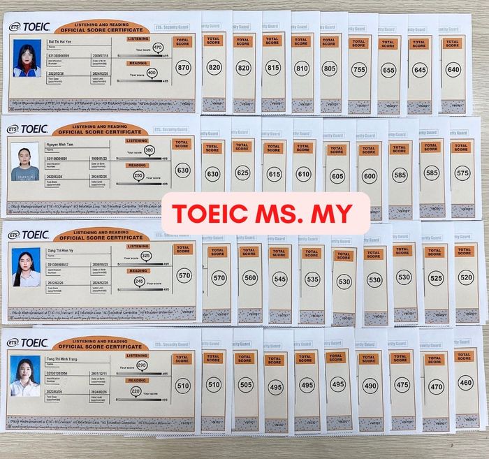 TOEIC MS. MY - Hình ảnh 3
