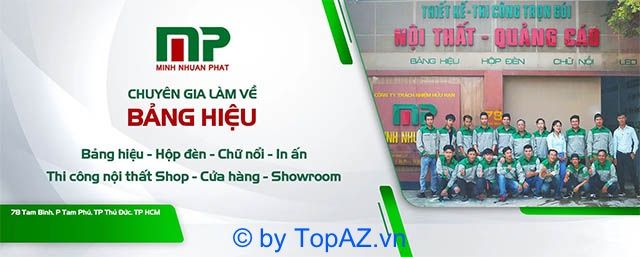 Đơn vị làm biển quảng cáo tại TPHCM chất lượng và uy tín