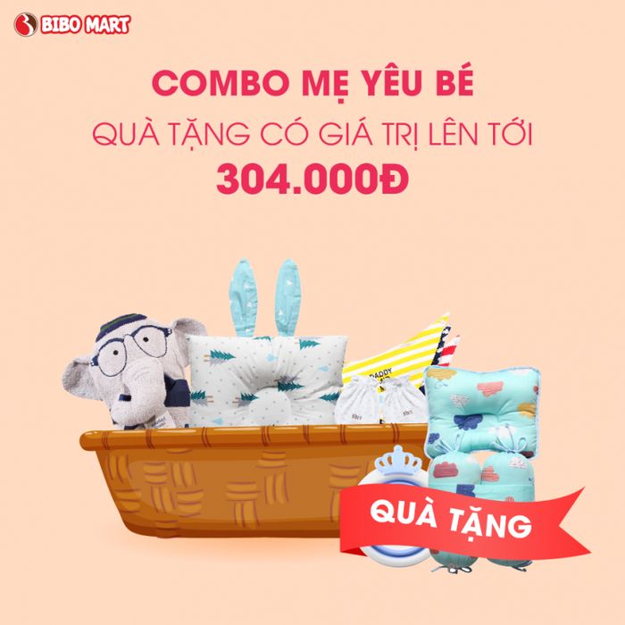Khu vực đồ dùng cho mẹ bầu tại Bibo Mart