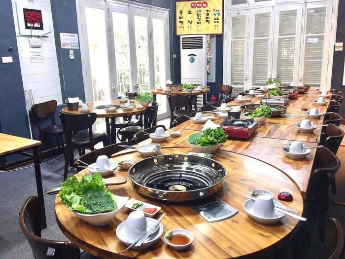 Không gian ấm cúng tại Honggane