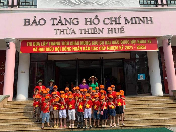 Khoảnh khắc đáng yêu tại Trường Mầm non Bình Minh
