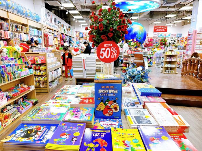 Khu vui chơi sáng tạo dành cho trẻ tại Tân Việt Books