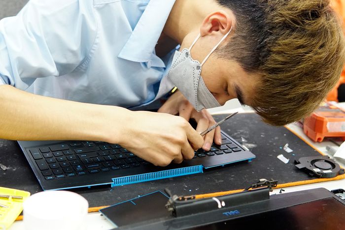 Không gian làm việc chuyên nghiệp tại Bệnh viện Công nghệ 88
