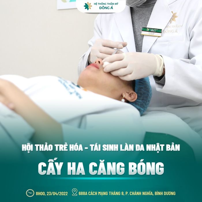 Không gian điều trị cao cấp tại Thẩm Mỹ Viện Đông Á Hải Phòng