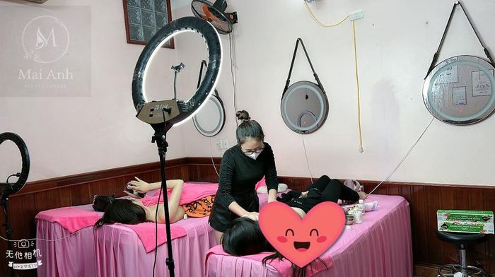 Hình ảnh trị liệu làm hồng nhũ hoa tại Nayoo Spa