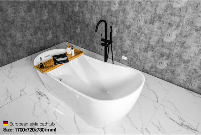 Bồn tắm đặt sàn 1.7m MOWOEN MW8225-170