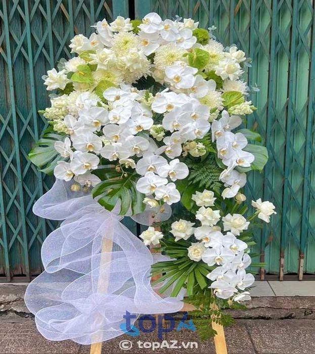 Gợi ý địa chỉ đặt lẵng hoa viếng ý nghĩa tại Quận 6