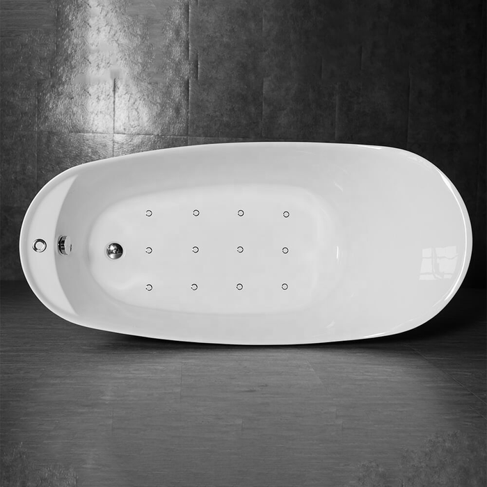Bồn tắm đặt sàn massage 1.7m MOWOEN MW8213-170WB.MS