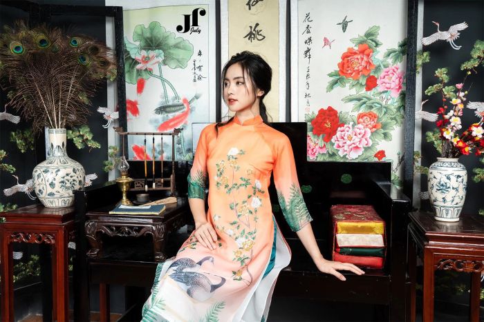 BST áo dài cưới tại Nàng Thơ