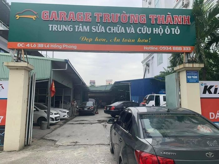 Hình ảnh ấn tượng về Gara Trường Thành - không gian làm việc chuyên nghiệp và hiện đại