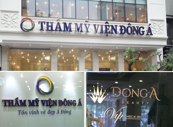Không gian sang trọng tại Thẩm Mỹ Viện Đông Á Hải Phòng