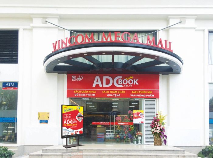 Khu vực sách thiếu nhi tại ADCBook