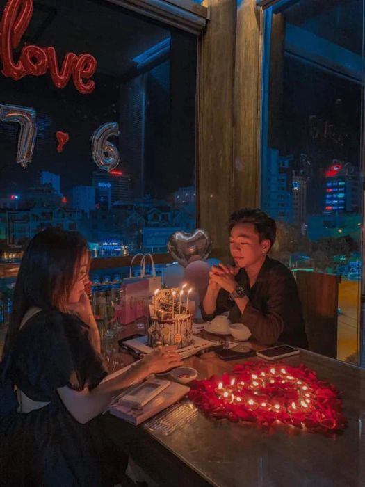 Không gian ấm cúng tại Nhà hàng My