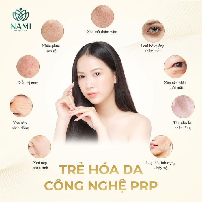 Không gian sang trọng và hiện đại tại Nami Spa Beauty & Clinic