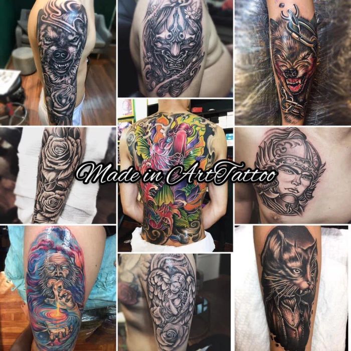 Kiệt tác nghệ thuật tại Xăm Hình Nghệ Thuật Hà Nội - Art Tattoo