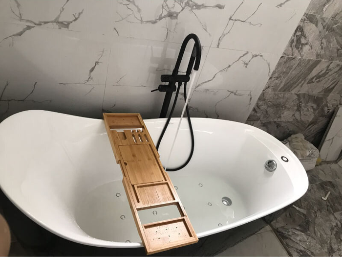 Bồn tắm đặt sàn massage 1.7m MOWOEN MW8213-170WB.MS