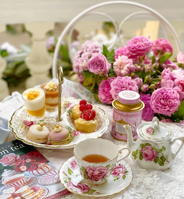Không gian trà chiều sang trọng tại Na's Tea Room