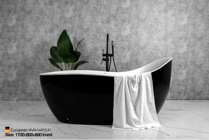 Bồn tắm đặt sàn massage 1.7m MOWOEN MW8213-170WB.MS