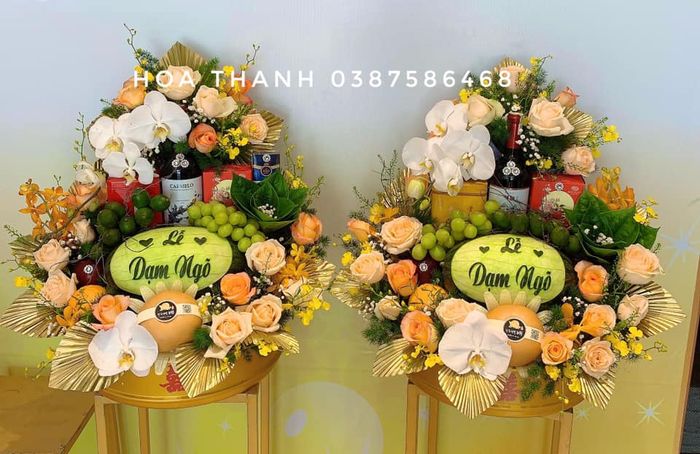 Mẫu tráp cưới tinh tế từ Hoa Thanh - Ảnh 2