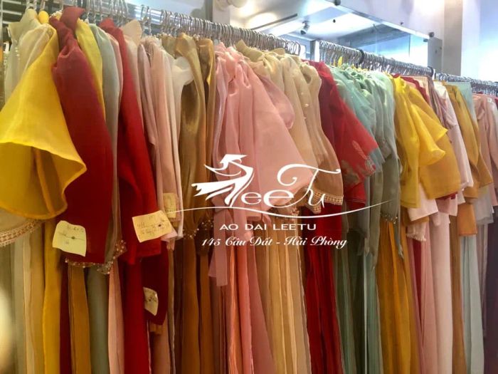 Áo dài dạ hội Leetu