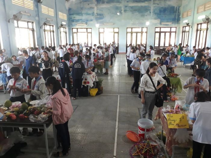 Hình ảnh ấn tượng về ngôi trường THCS Lê Hồng Phong