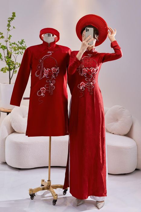 BST áo dài cưới tinh tế tại Hải Nguyên Wedding
