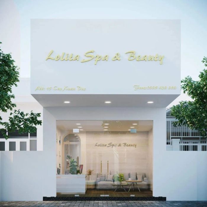 Không gian sang trọng tại Lolita Spa & Beauty