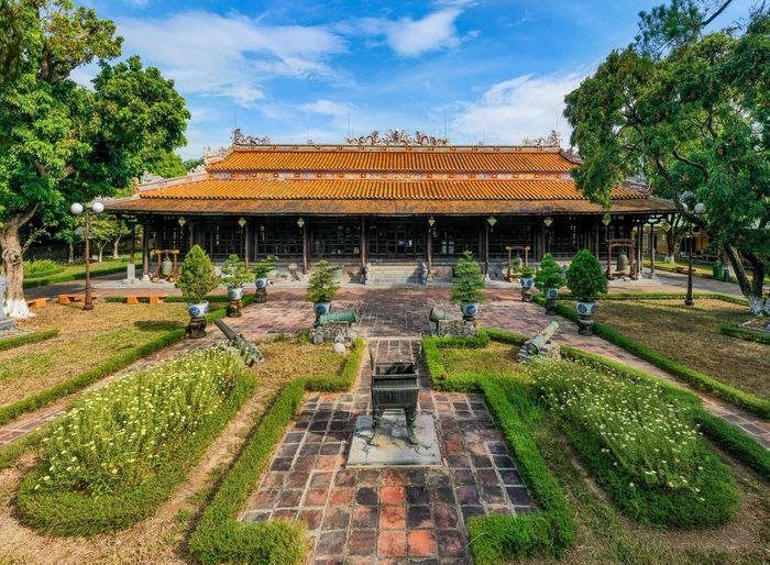 Kiến trúc uy nghiêm và không gian trưng bày ấn tượng tại Bảo tàng Cổ vật Cung đình Huế