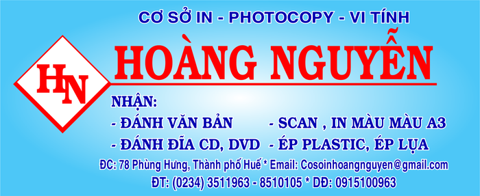 Photocopy Hoàng Nguyễn - Hình ảnh 1