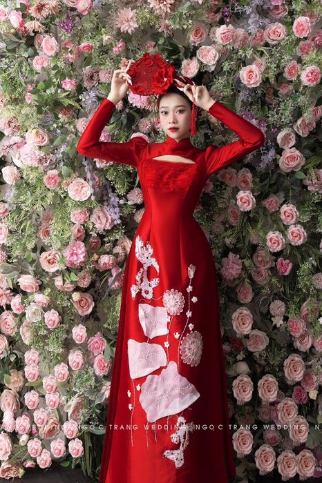 Mẫu áo dài cưới mới nhất Ngọc Trang Wedding 3