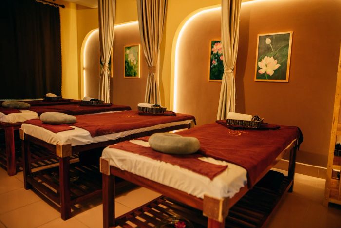 Hình ảnh liệu trình gội đầu dưỡng sinh tại Cam On Spa