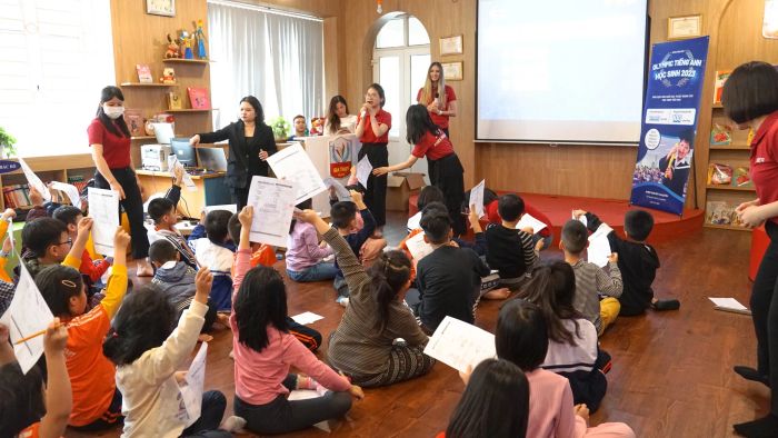 Không gian học tập hiện đại tại Trung Tâm Anh Ngữ Quốc Tế AMES
