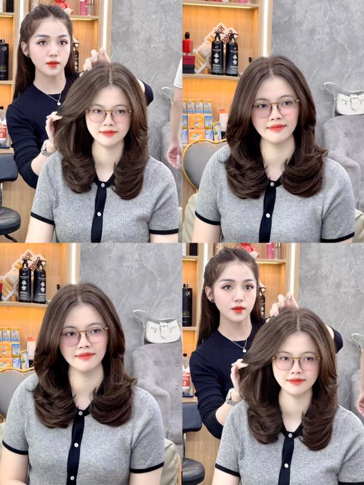 Hình ảnh thực tế lớp học tại Hair Salon Ken Ni