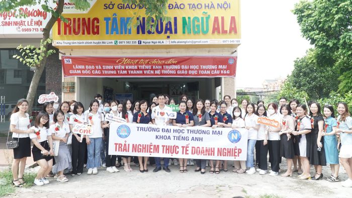 Hình ảnh không gian học tập tại Trung tâm ALA