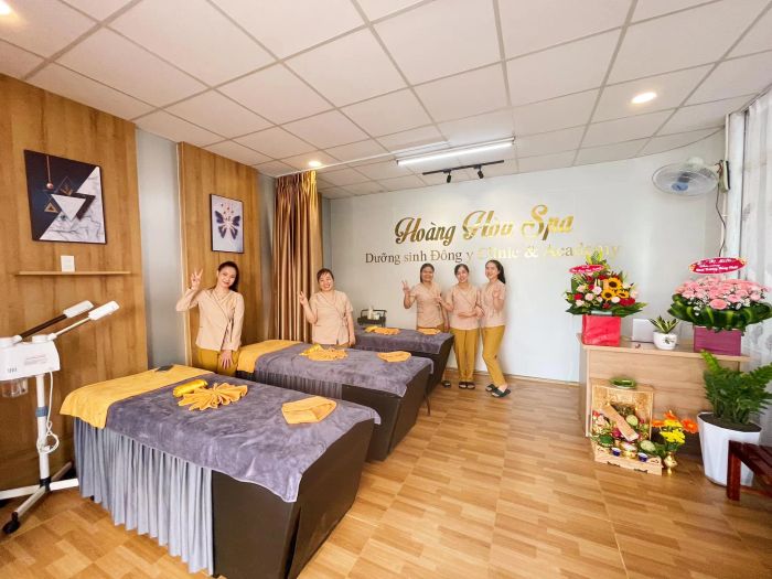 Không gian ấm cúng tại Hoàng Hoà Spa