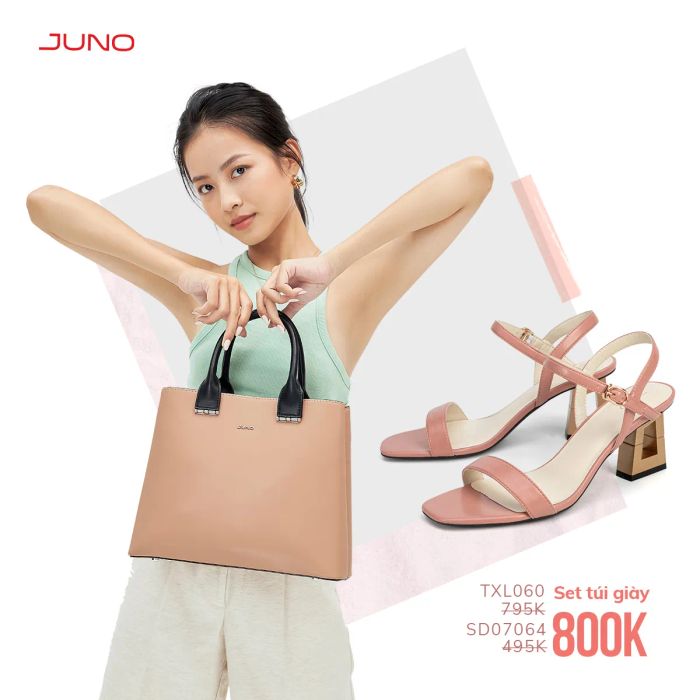 Hình ảnh 3: BST túi xách Juno - Sự kết hợp hoàn hảo giữa truyền thống và hiện đại