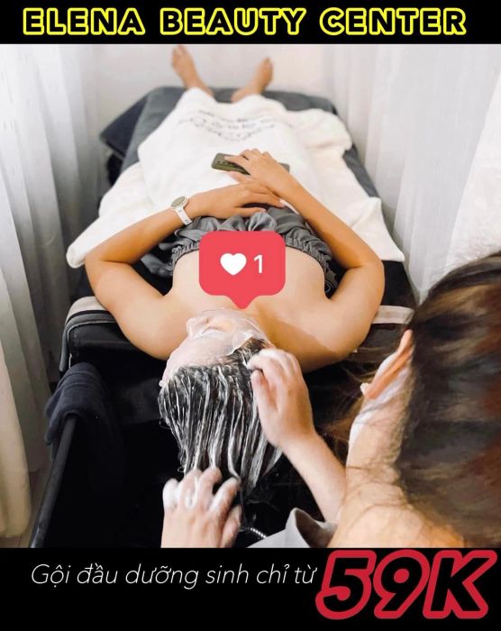 Quy trình gội đầu dưỡng sinh chuyên nghiệp tại Elena