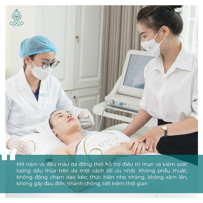 Trải nghiệm dịch vụ cao cấp tại COCO Beauty Center