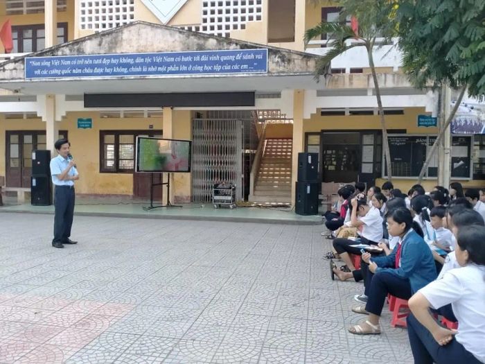 Khám phá hình ảnh đầu tiên về ngôi trường THCS Lý Tự Trọng