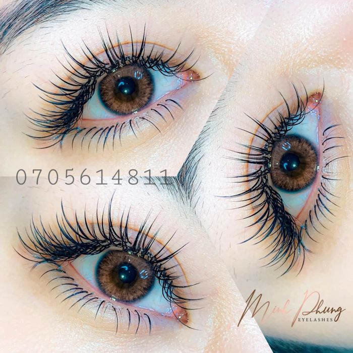 Minh Phụng Eyelashes - Bộ ảnh nghệ thuật nối mi số 2