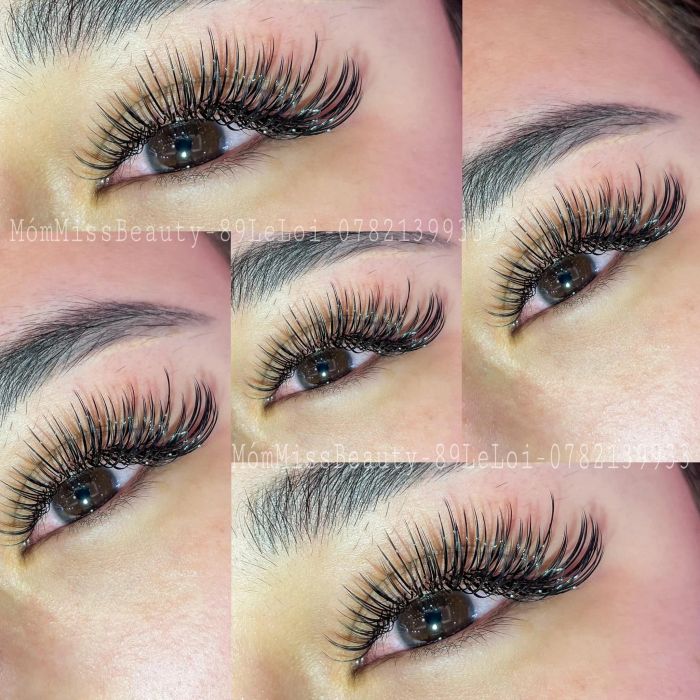 Học viên thực hành tại Móm Mít Beauty