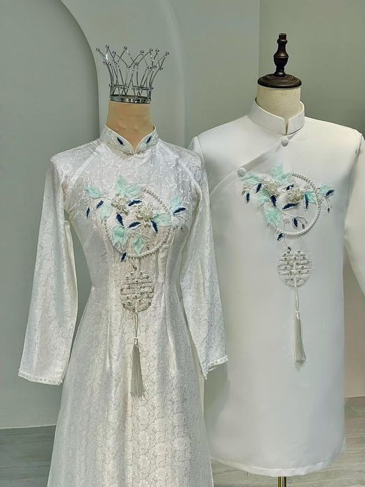 Áo dài cưới cao cấp tại Hải Nguyên Wedding