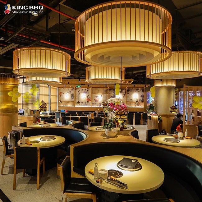 King BBQ - Không gian sang trọng, phù hợp cho các buổi tiệc và sự kiện đặc biệt